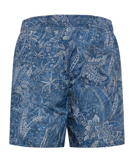 A.P.C. Blue Forrest Shorts for men