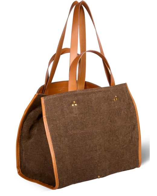 Sac cabas Léon M Jérôme Dreyfuss en coloris Brown