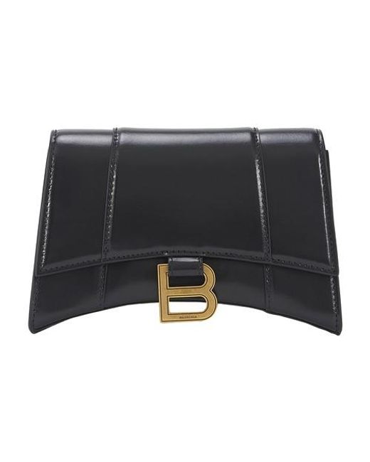 Balenciaga Black Hourglass Small Model Belt Bag