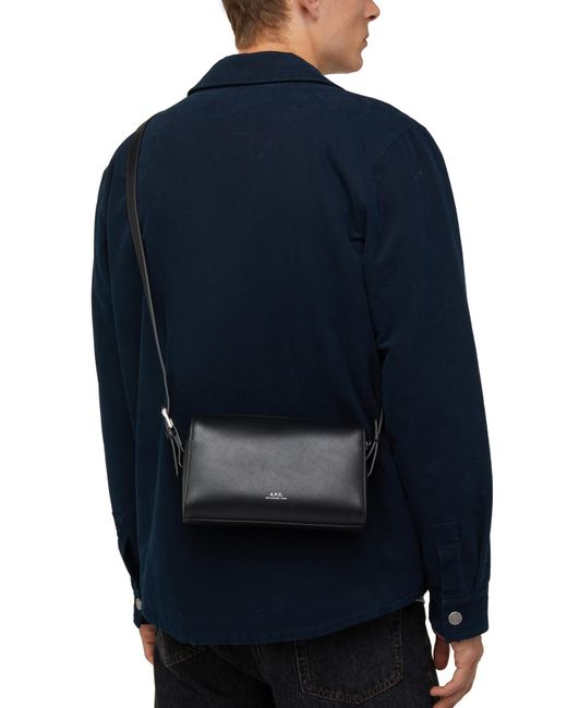 A.P.C. Nino Camera Bag in Black for Men Lyst Australia