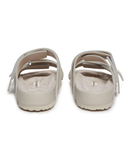 Birkenstock 1774 White Uji Flat Sandals