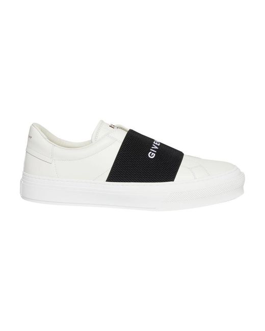 Givenchy Black Elastic Band Sneakers for men