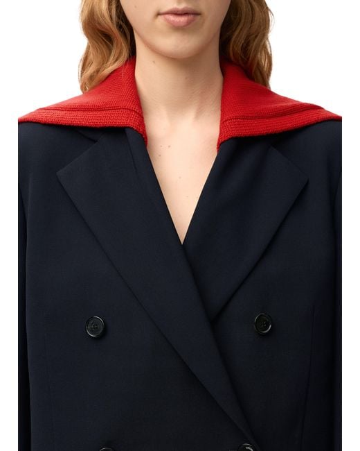 Loewe Blue Wool Blazer