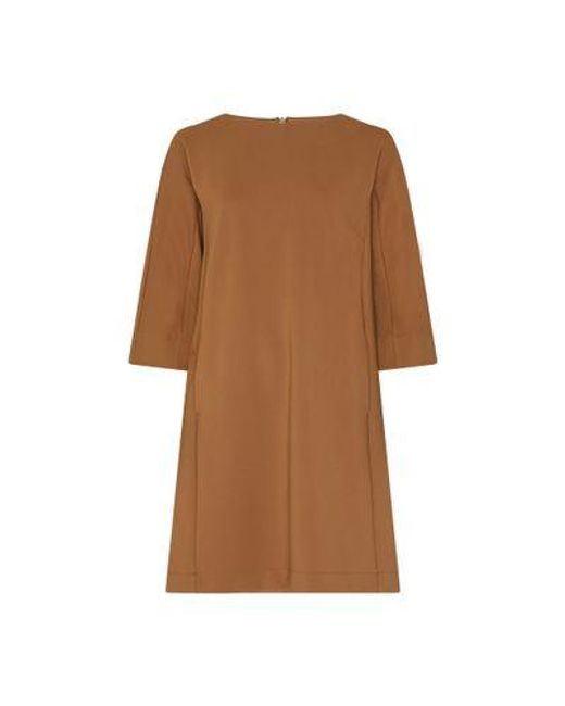 Max Mara Brown Noel Mini Dress