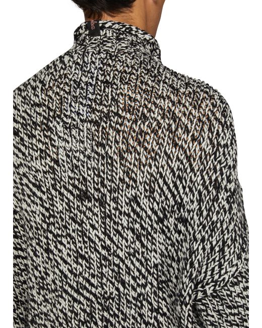 Acne Gray Wool Sweater, ' for men