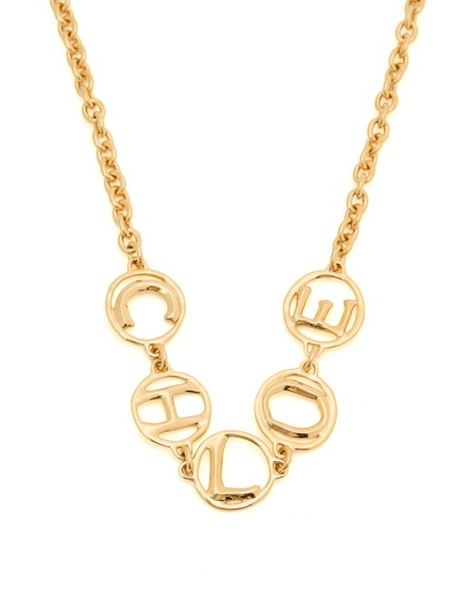 Chloé Metallic Halskette Chloé