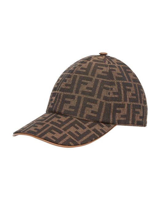 Fendi Brown Baseballkcap