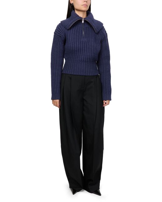 Pull À Encolure Ras Du Cou Acne en coloris Blue