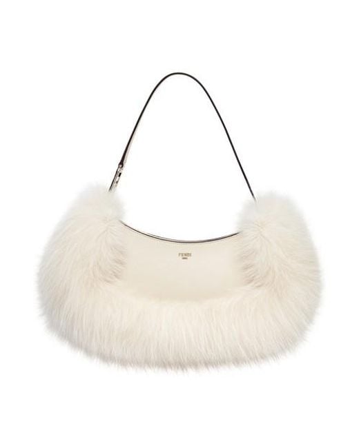 Fendi White O'lock Swing