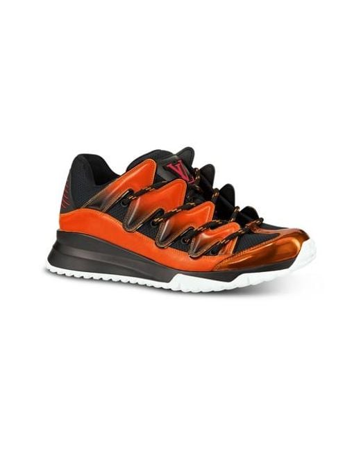 Louis Vuitton Zig Zag Sneaker in Orange for Men | Lyst UK