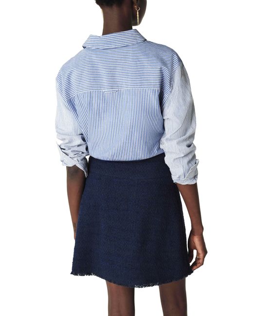 Ba&sh Blue Bonnie Skirt