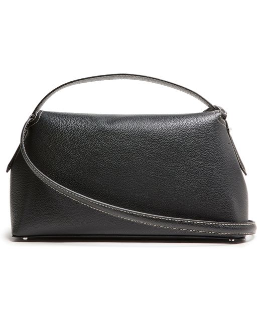 Totême  Black Schultertasche Aus Leder T-Lock