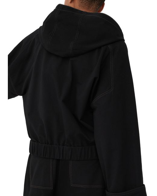 Brunello Cucinelli Black Outerwear With Monile