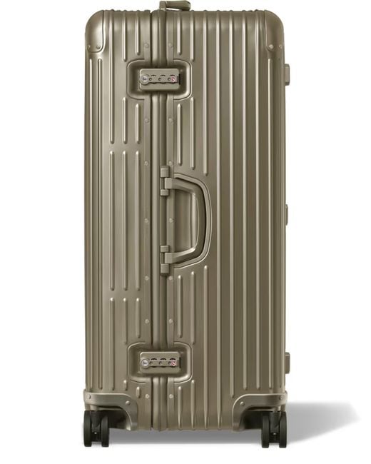 Rimowa Green Original Trunk Plus Luggage for men