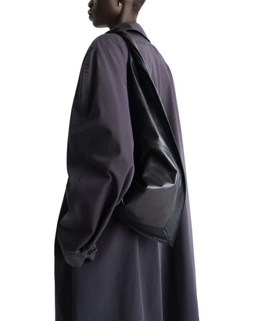 Lemaire Black Scarf Small Bag