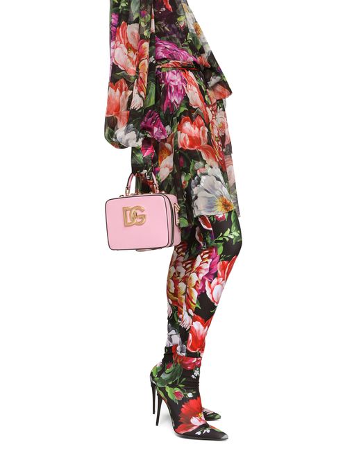Dolce & Gabbana Pink Tasche 3.5 aus Kalbsleder