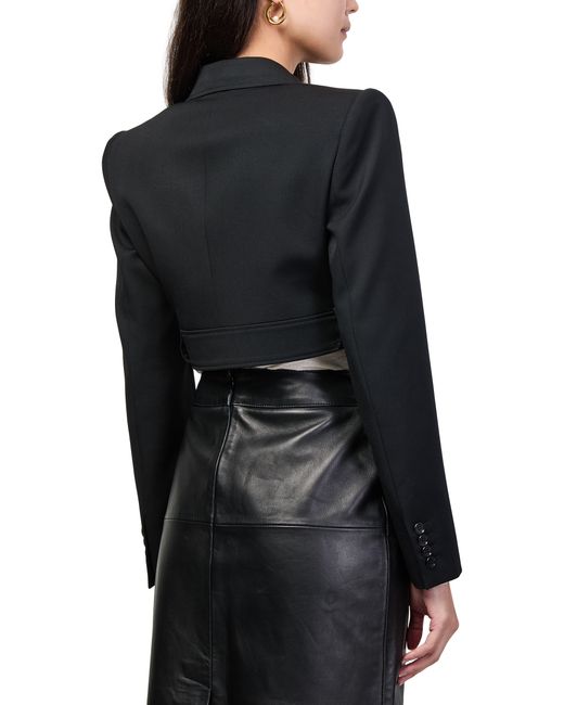 Chloé Black Cropped Blazer