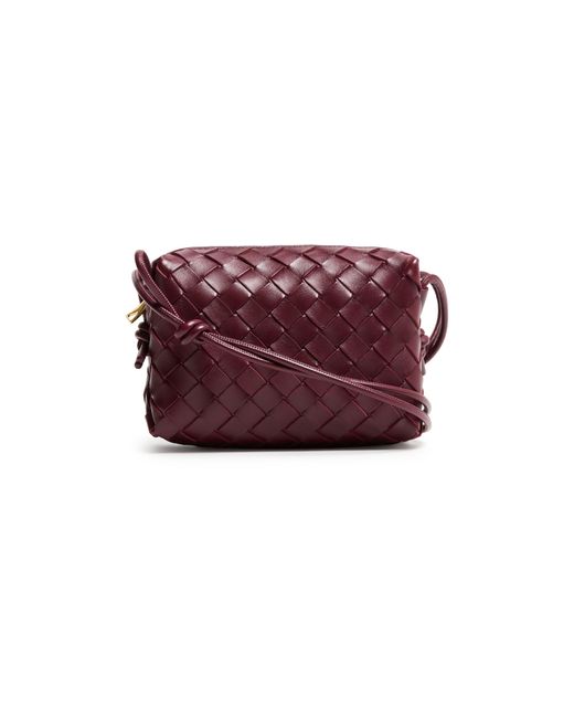 Bottega Veneta Red Loop Mini Camera Bag