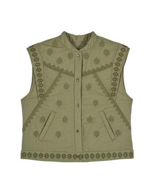 Ba&sh Green Mina Vest