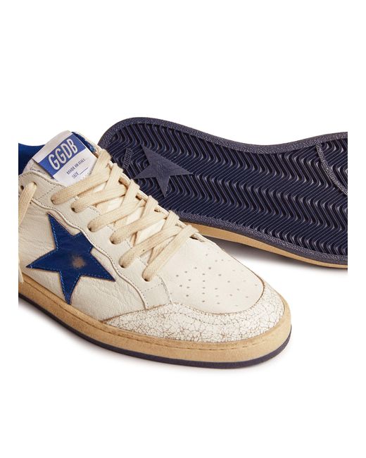 Golden Goose Deluxe Brand Blue Ball Star Sneakers for men