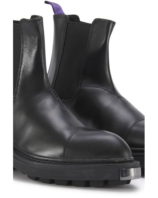 Eytys Leather Nikita Ankle Boots in Black for Men - Lyst