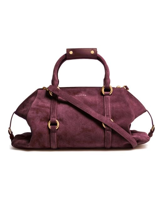 Petit Sac À Main Farringdon Alexander McQueen en coloris Purple
