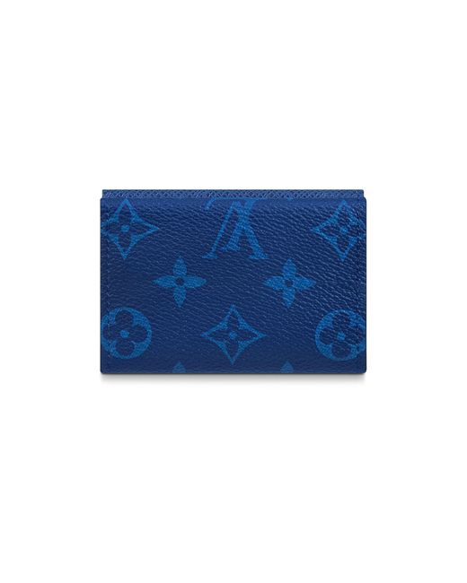 Louis Vuitton Discovery Geldbörse in Blue für Herren