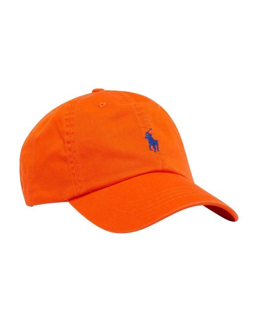 Polo Ralph Lauren Orange Cap for men