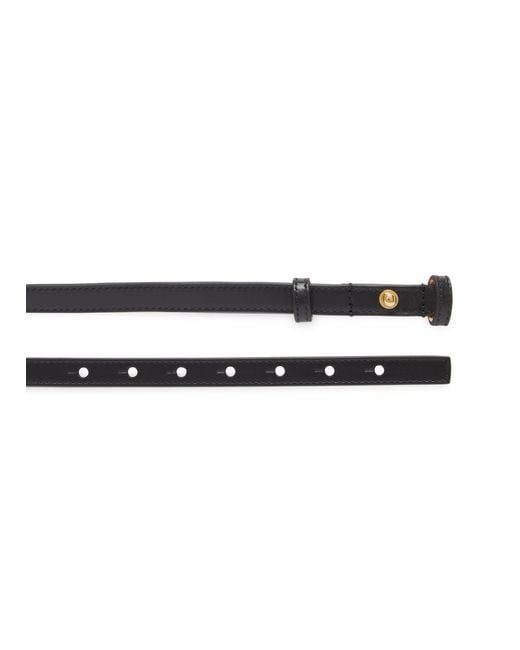 Chloé Metallic Iconic Chloé Small Belt