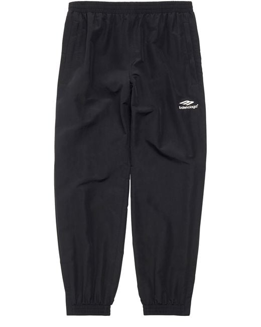Balenciaga Black 3b Sports Icon Regular Tracksuit Pants