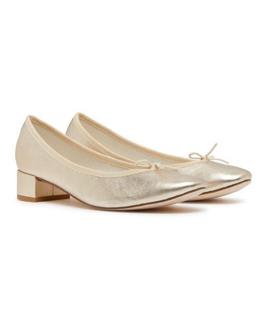 Repetto White Camille Ballet Flats