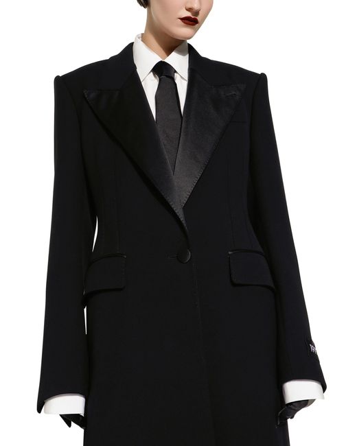 Coats > single-breasted coats Dolce & Gabbana en coloris Black