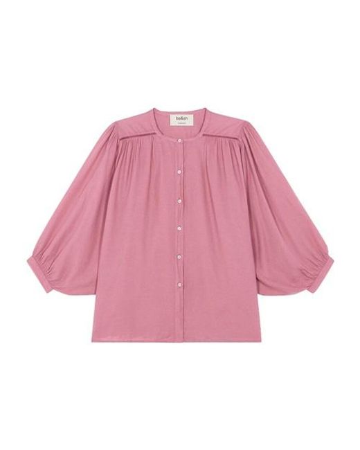 Ba&sh Tessa Shirt in Pink | Lyst