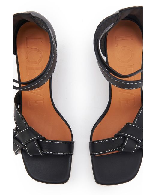 black and brown sandals