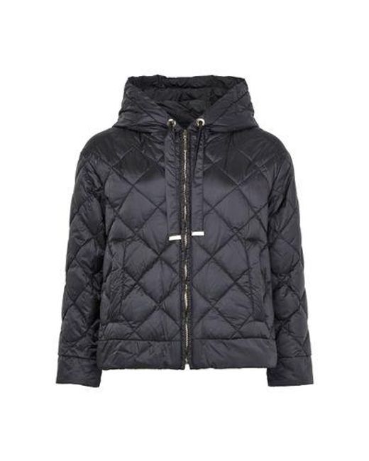 Max Mara Gray Disoft Quilted Jacket