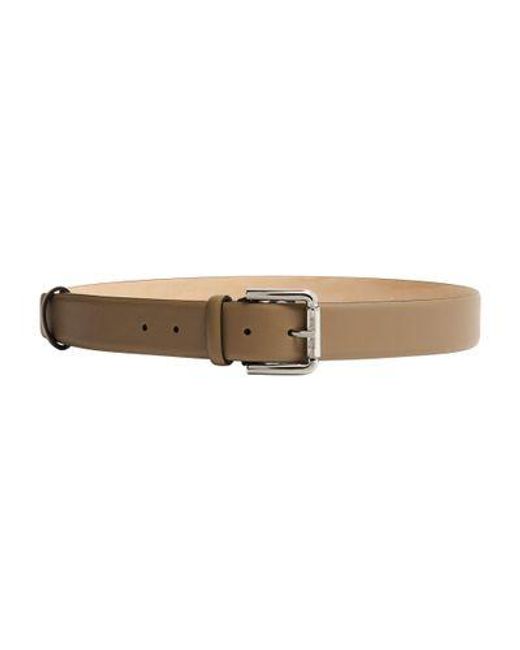 Max Mara Natural Buckle Belt
