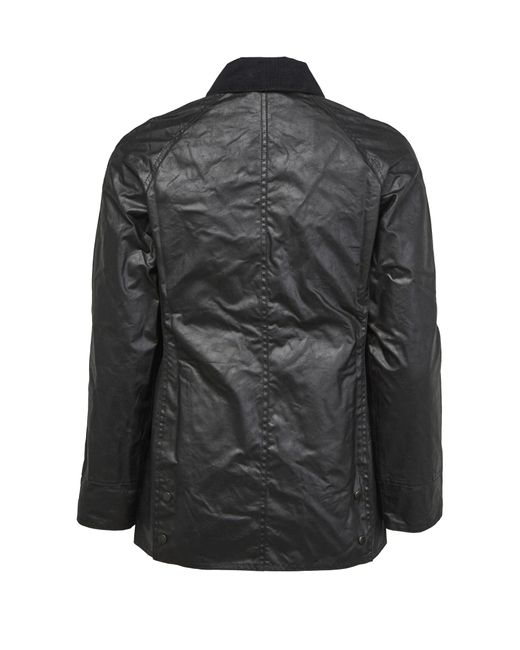 Barbour Black Beadnell Waxed Jacket