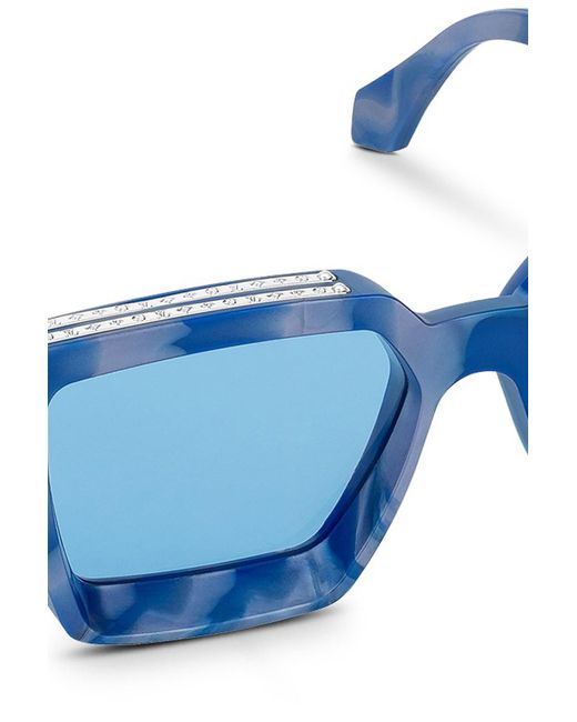 Louis Vuitton 1.1 Millionaires Sonnenbrille in Blau für Herren