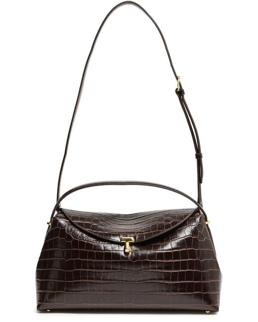 Totême  Black Tasche Mit Tragegriff T-Lock