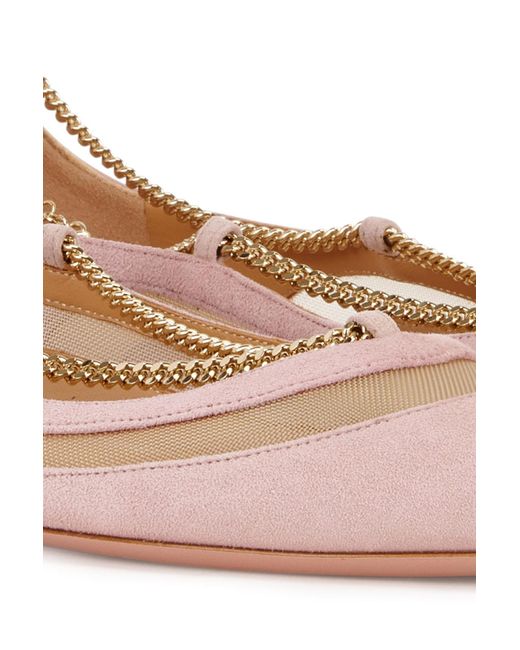Aquazzura Rumor Ballet Flats Lyst