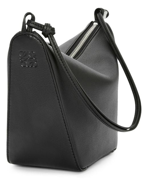 Loewe Black Hammock Mini Hobo Bag