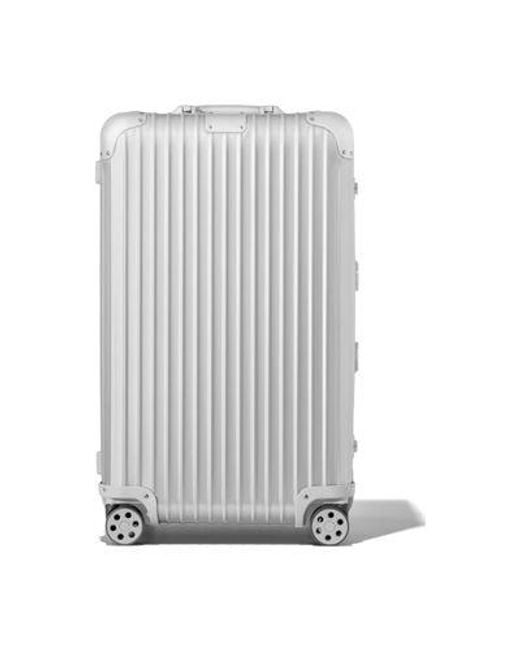 Rimowa Gray Original Trunk Luggage for men