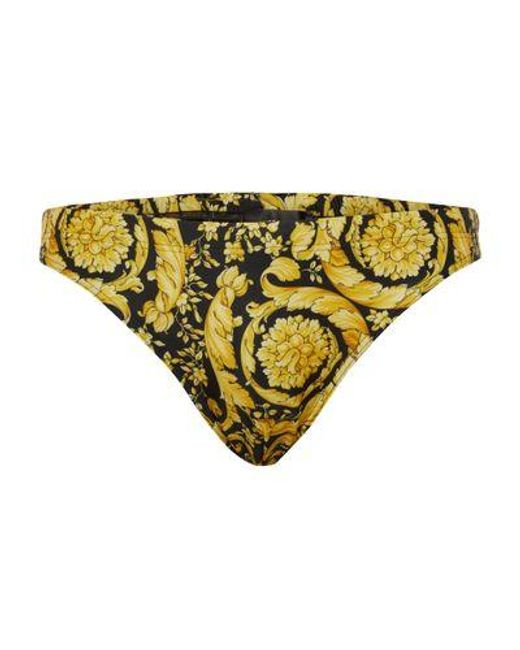 Versace Yellow Swim Brief for men
