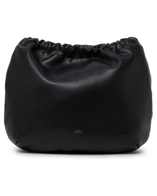 A.P.C. Ninon Chaine Bag in Black | Lyst