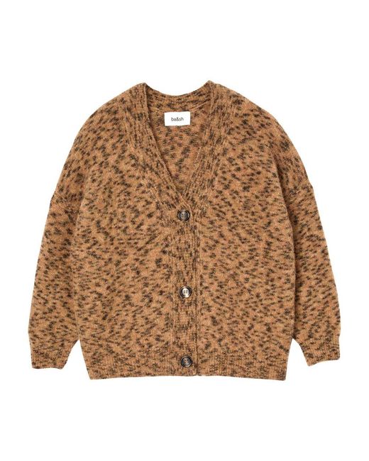 Gilet Leala Ba&sh en coloris Brown