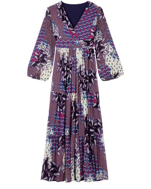 Ba&sh Purple Bossy Dress Violet 0