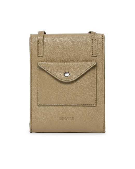 Lemaire Green Enveloppe With Strap for men