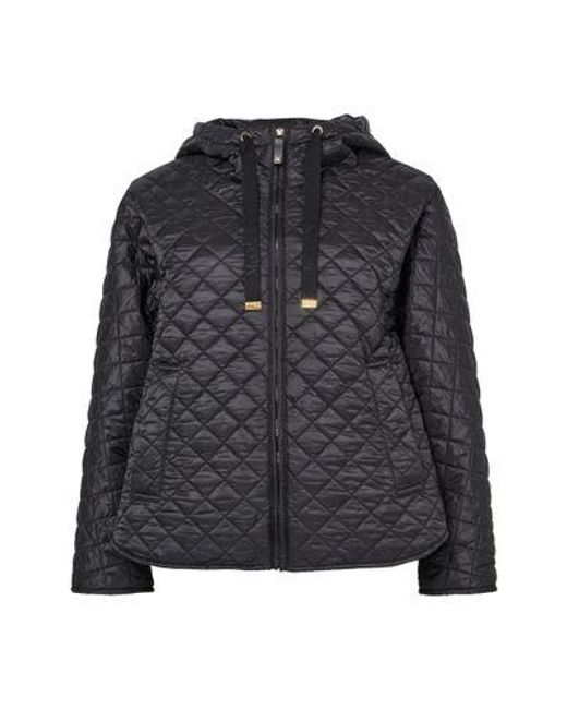 Max Mara Black Quilted Jacket