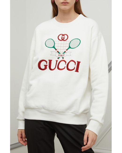 gucci tennis sweatshirt dupe
