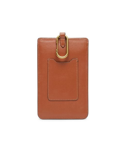 Isabel Marant Brown Tieli Phone Pouch